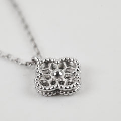 Van Cleef & Arpels Sweet Alhambra Diamonds Necklace