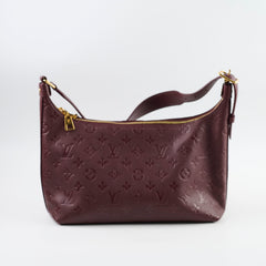 Louis Vuitton Monogram Empreinte Sac Sport Burgundy