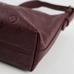 Louis Vuitton Monogram Empreinte Sac Sport Burgundy