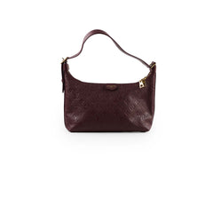 Louis Vuitton Monogram Empreinte Sac Sport Burgundy