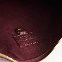 Louis Vuitton Monogram Empreinte Sac Sport Burgundy