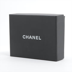 Chanel Coco Logo Silver Double sided Rhinestone Drop Earrings Costume Jewellery