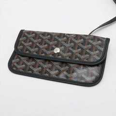 Goyard St Louis GM Black Shoulder Bag