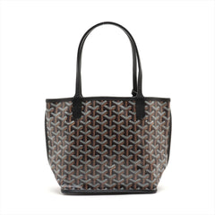 Goyard St Louis Anjou Mini Reversible Black Tote Bag