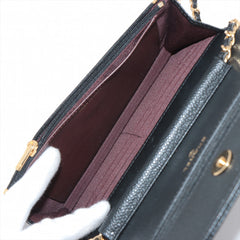 Chanel Caviar Wallet On Chain WOC Black (microchipped)