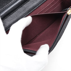 Chanel WOC Caviarskin Wallet On Chain Black - 21 series