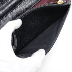 Chanel WOC Caviarskin Wallet On Chain Black - 21 series