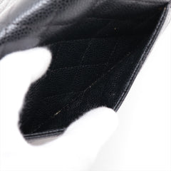 Chanel WOC Caviarskin Wallet On Chain Black - 21 series