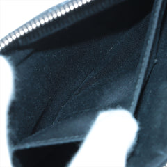 Saint Laurent Black Grained Leather Pouch
