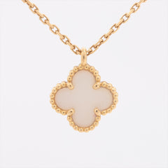 Van Cleef & Arpels Sweet Alhambra Mother of Pearl MOP Necklace