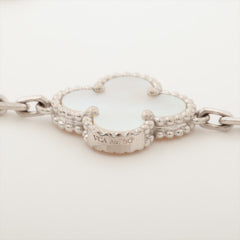 Van Cleef & Arpels Vintage Alhambra 5 Motifs Mother of Pearl Bracelet