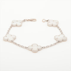 Van Cleef & Arpels Vintage Alhambra 5 Motifs Mother of Pearl Bracelet