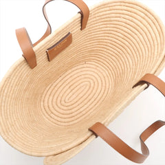 Celine Classic Panier Braided Rafia Bag
