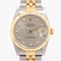 Rolex Datejust 31MM with Diamond Dial Two Toned Watch