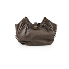 Louis Vuitton Mahina Shoulder Bag Brown