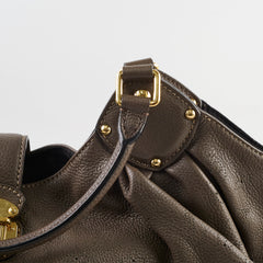 Louis Vuitton Mahina Shoulder Bag Brown