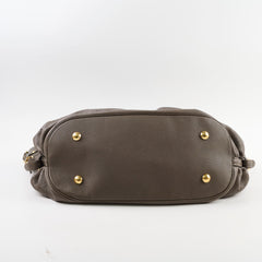 Louis Vuitton Mahina Shoulder Bag Brown