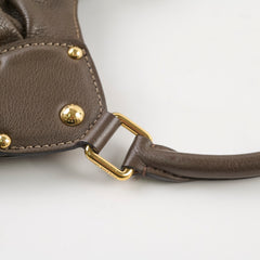 Louis Vuitton Mahina Shoulder Bag Brown