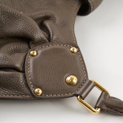 Louis Vuitton Mahina Shoulder Bag Brown