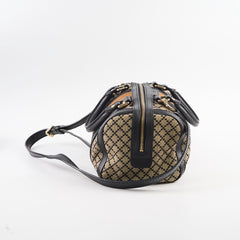 Gucci Vintage Boston Bag Black/Brown