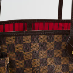 Louis Vuitton Neverfull MM Damier Ebene (with pouch)