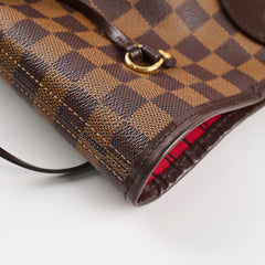 Louis Vuitton Neverfull MM Damier Ebene (with pouch)