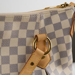 Louis Vuitton Evora Damier Azur Shoulder Bag