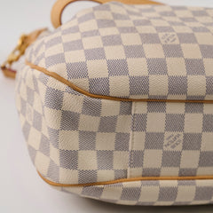 Louis Vuitton Evora Damier Azur Shoulder Bag