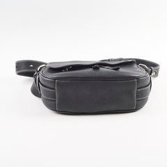 Christian Dior Men's Saddle Messenger Bag Black