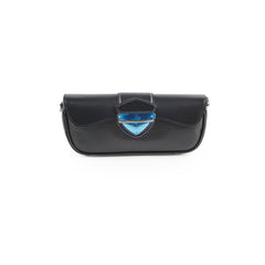 Louis Vuitton Montaigne Shoulder Bag Black Epi