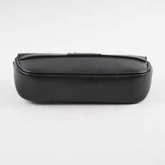 Louis Vuitton Montaigne Shoulder Bag Black Epi