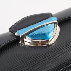Louis Vuitton Montaigne Shoulder Bag Black Epi