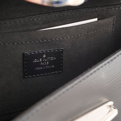 Louis Vuitton Montaigne Shoulder Bag Black Epi