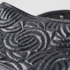 Chanel CC Quilted Small Gabrielle Bag Black