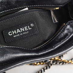 Chanel CC Quilted Small Gabrielle Bag Black
