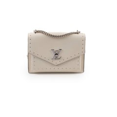 Louis Vuitton My Lockme Studded Bag White Microchip
