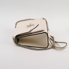 Louis Vuitton My Lockme Studded Bag White Microchip