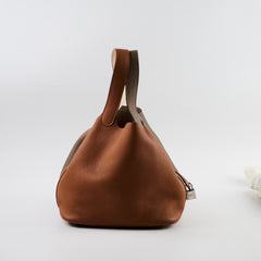 Hermes Picotin 22 Gold/Etoupe/Nata Clemence 2021