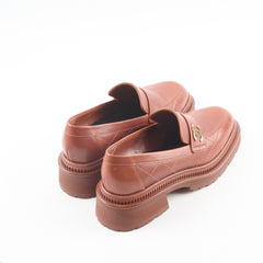 Chanel Women's Loafer Brown Size 36