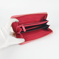 Saint Laurent Belle De Jour Long Zip Wallet