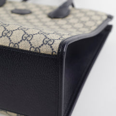 Gucci Small Monogram Black Tote