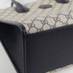 Gucci Small Monogram Black Tote