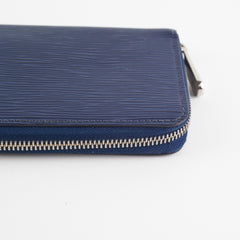 Louis Vuitton Zipper Navy Epi Long Wallet