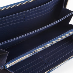 Louis Vuitton Zipper Navy Epi Long Wallet