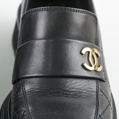 Chanel Woman Loafer Black Size 38