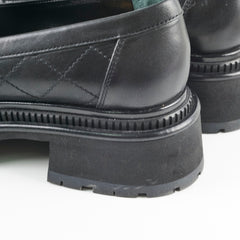 Chanel Woman Loafer Black Size 38