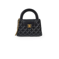 CHANEL Mini Kelly Lambskin Black GHW 2025 (Microchip)