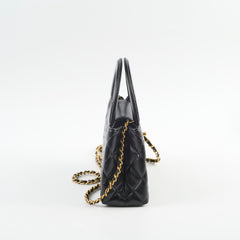 CHANEL Mini Kelly Lambskin Black GHW 2025 (Microchip)