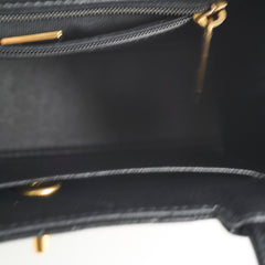 CHANEL Mini Kelly Lambskin Black GHW 2025 (Microchip)