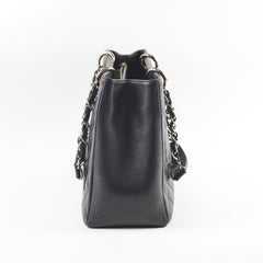 Chanel Caviar GST Grand Shopping Tote Black Series 15